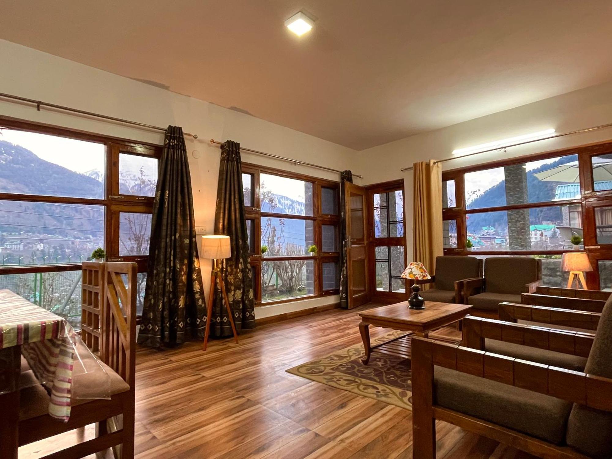 Himalayan Nomad Cottage, Manali ! All 2 Bedroom Independent Cottages ! Personal Lawn Every Cottage ! Parking ! Scenic Mountains View ! Spacious Rooms ! Exterior foto
