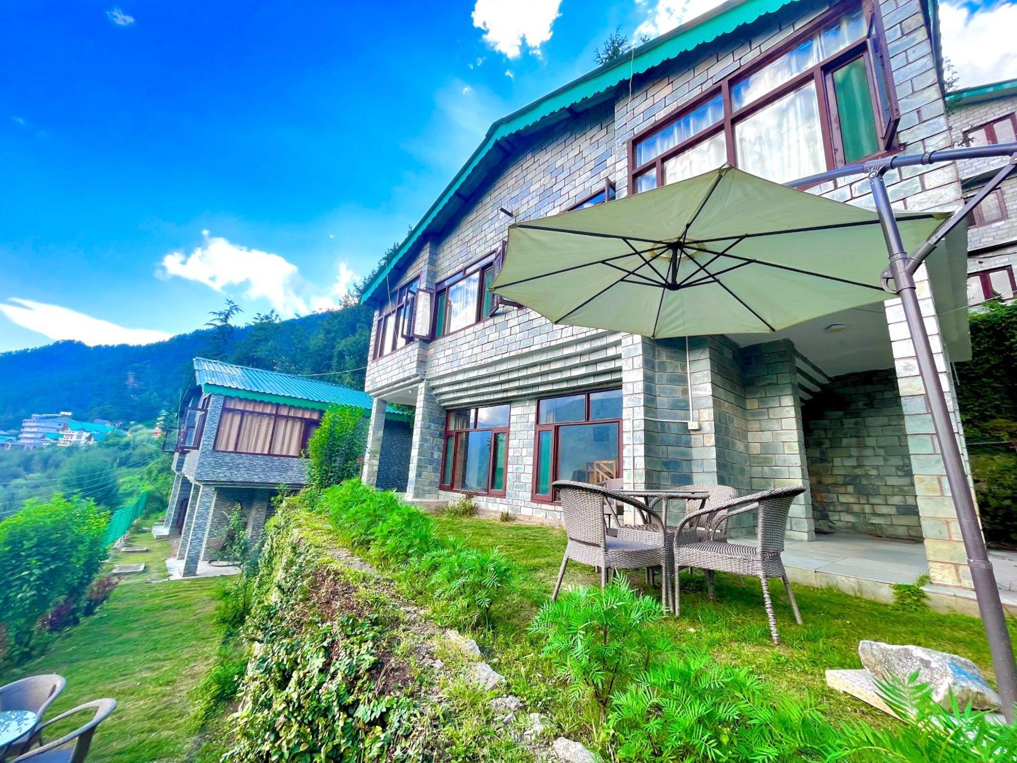 Himalayan Nomad Cottage, Manali ! All 2 Bedroom Independent Cottages ! Personal Lawn Every Cottage ! Parking ! Scenic Mountains View ! Spacious Rooms ! Exterior foto