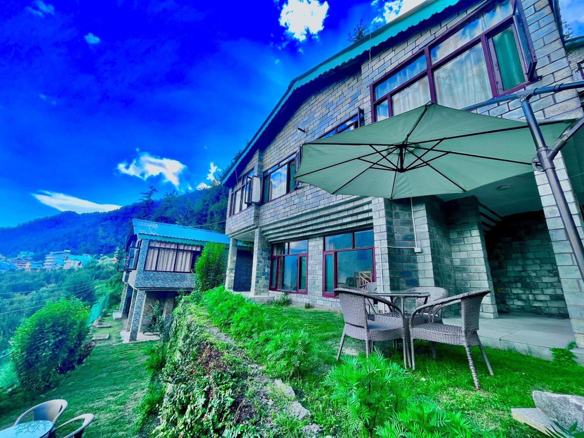 Himalayan Nomad Cottage, Manali ! All 2 Bedroom Independent Cottages ! Personal Lawn Every Cottage ! Parking ! Scenic Mountains View ! Spacious Rooms ! Exterior foto