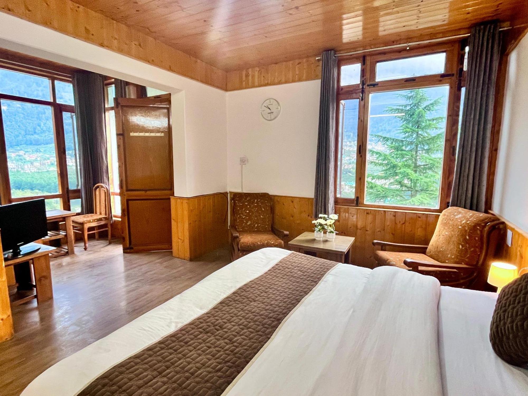 Himalayan Nomad Cottage, Manali ! All 2 Bedroom Independent Cottages ! Personal Lawn Every Cottage ! Parking ! Scenic Mountains View ! Spacious Rooms ! Exterior foto