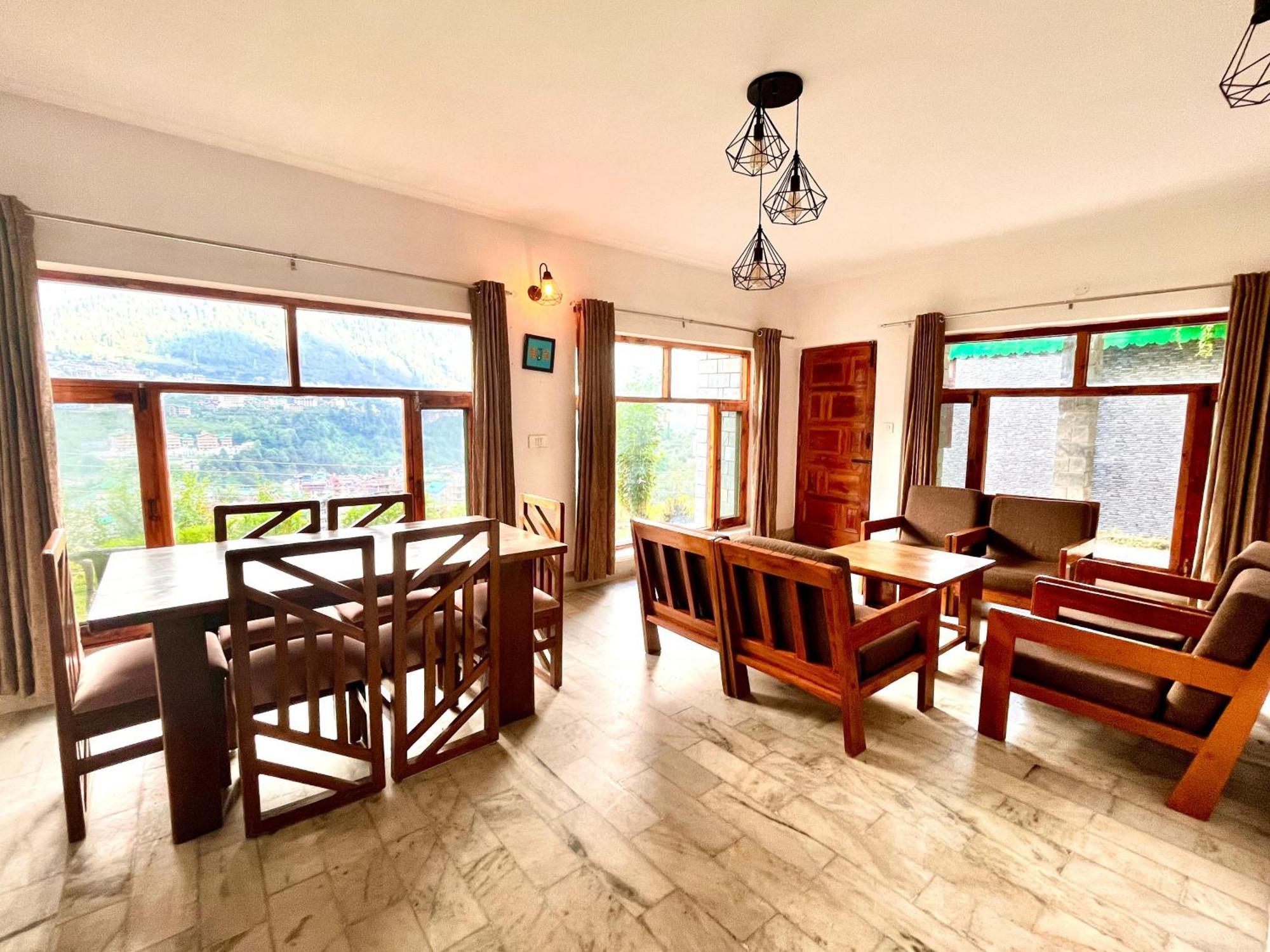 Himalayan Nomad Cottage, Manali ! All 2 Bedroom Independent Cottages ! Personal Lawn Every Cottage ! Parking ! Scenic Mountains View ! Spacious Rooms ! Exterior foto